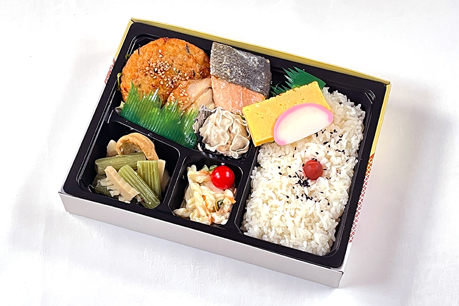 キティ 幕の内弁当＆お茶 根付 ハローキティ ニコニコピック [M便 1/4 